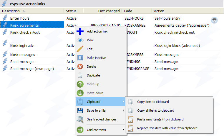 Vsys One Copy/Paste Is Your Friend